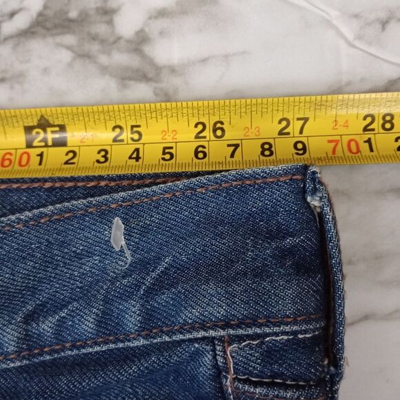 Denim Shorts 100% Cotton Size 28 - Picture 5 of 5